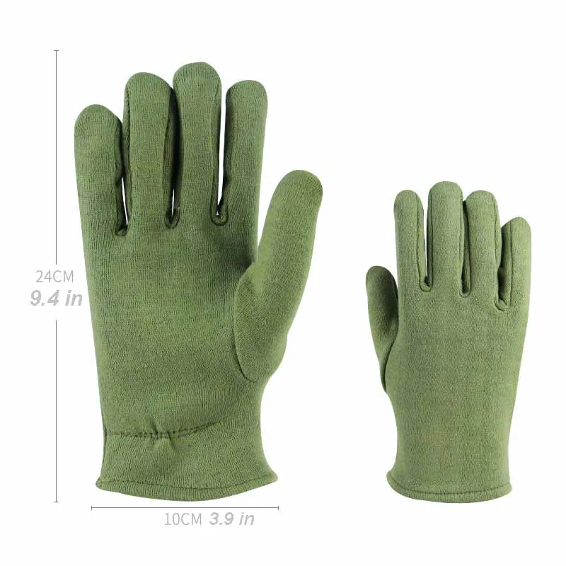 1Pair Winter Waterproof Thermal Gloves Work Safety Anti-Slip Coated Garden Gloves For Worker Hands Protection