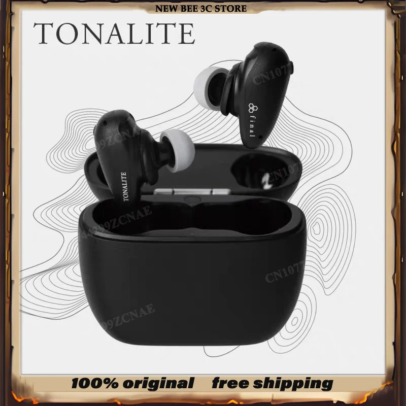 

Оригинальные наушники-вкладыши TONALITE TWS с беспроводным Bluetooth и шумоподавлением, легкие музыкальные наушники HiFi Audio по индивидуальному заказу