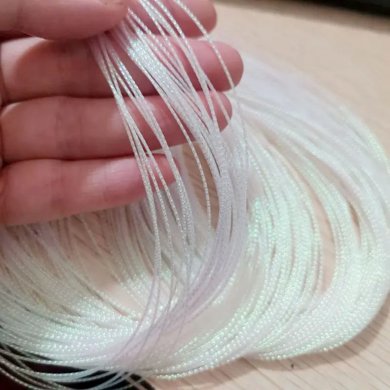 100 ياردة، 1 مم، Cuerda trenzada، Accesorios DIY para cordón de etiqueta، caja de regalo de cuerda para ambver regalos de Navidad #3