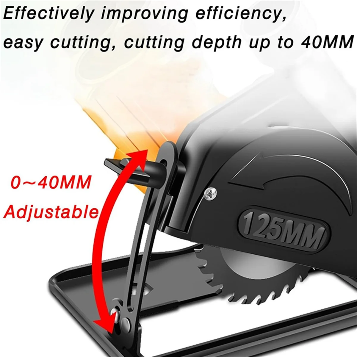 

RA-Angle Grinder Stand, Angle Grinder Holder,45° Adjustable Angle with Cover for 100-125mm Angle Mill, Cutting Machine