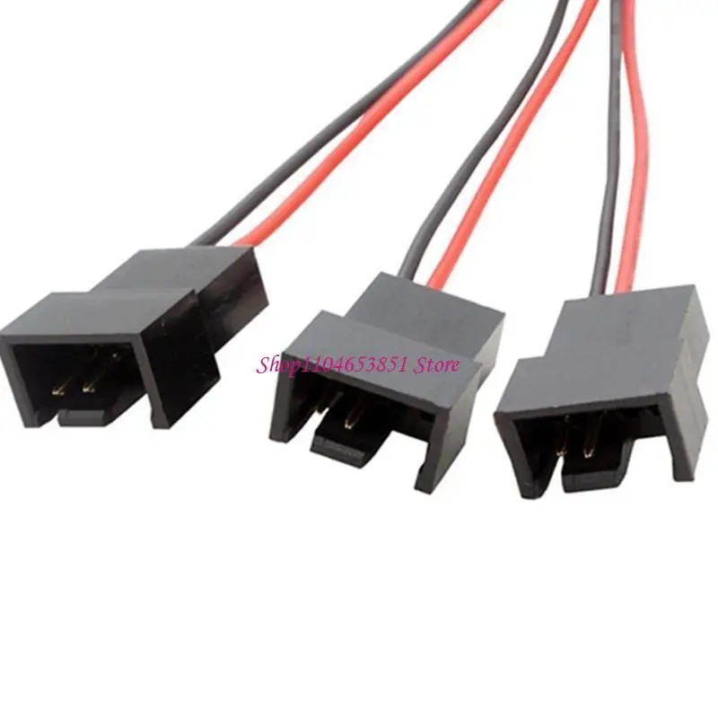 4 Pin Ide Male To Multi Small 4 Pin Power Supply Adapter 4.9in for Chassis Fan
