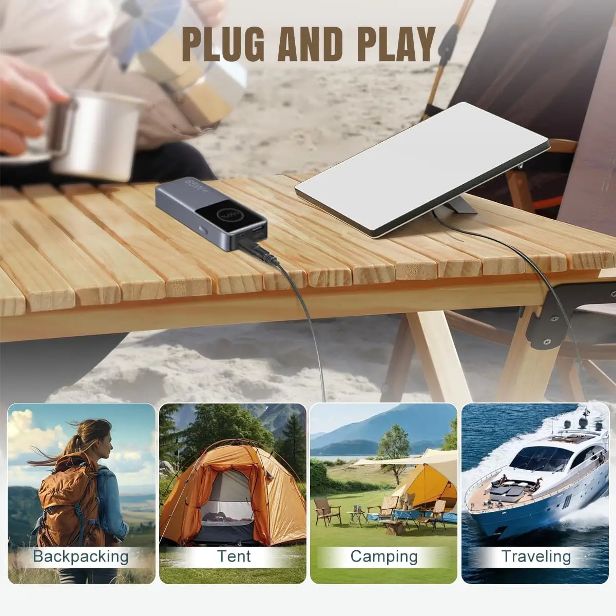 Starlink Mini 電源ケーブル アダプター USB C - DC コネクタ DC メス - Type-C オス コード アダプター Starlink Mini アクセサリー用