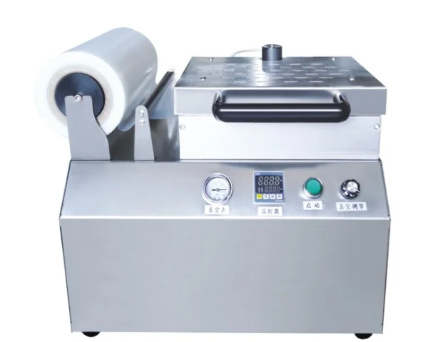Manual Countertop Fast Food Tray Sealing Machine, Lunch Boxes, Rice Rolls, Sandwiches, and Packaging for Frozen Foods