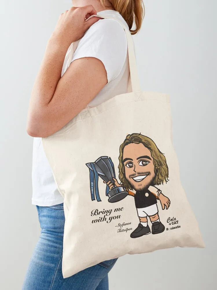 

Stefanos Tsitsipas Tote Bag large size bags bags woman 2025 Women's handbag shopping bag