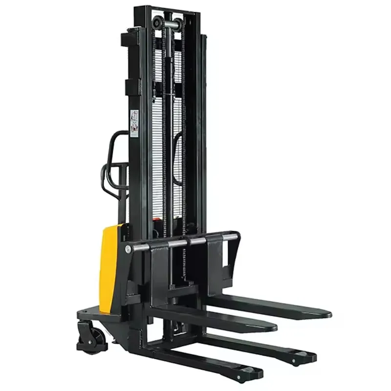 

[Best-Selling] Semi-Electric Stackerr Lift Height 1.6m-3.5m Lifting Height Walking Type Electric Stacking Truck Forklift