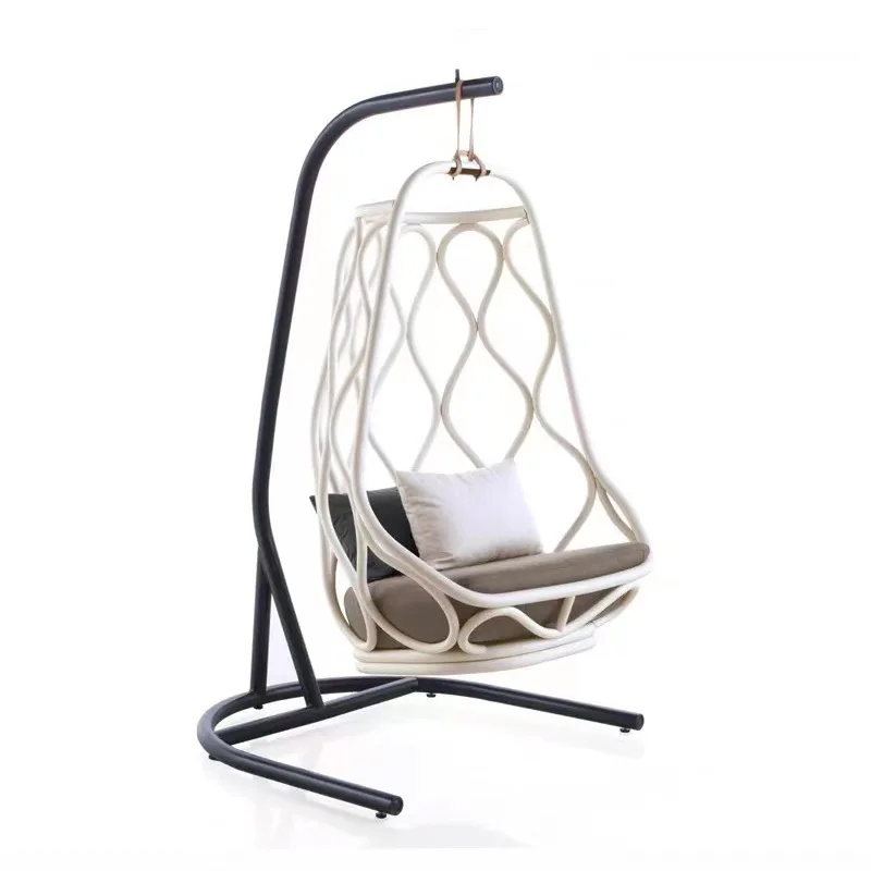 

Outdoor leisure swing furniture courtyard colorful hanging basket living room balcony