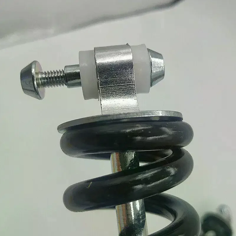 Smooth Out Rough Rides! Adjustable Rear Shock Absorbers, Heavy Duty Durable Spring For Scooters & Mountain Bikes