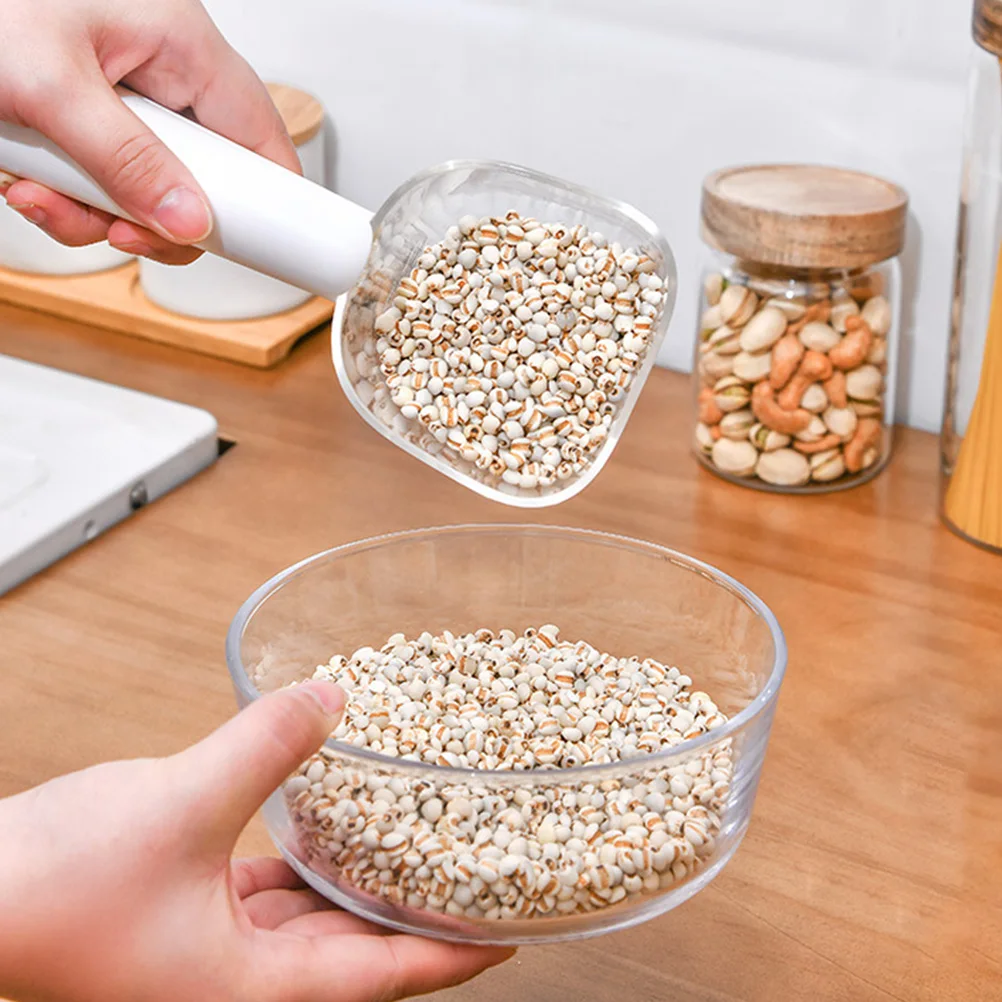 

Kitchen Transparent Rice Measuring Cup ABS Material Easy to Clean Non Stick Design for Cooking Grains Cup