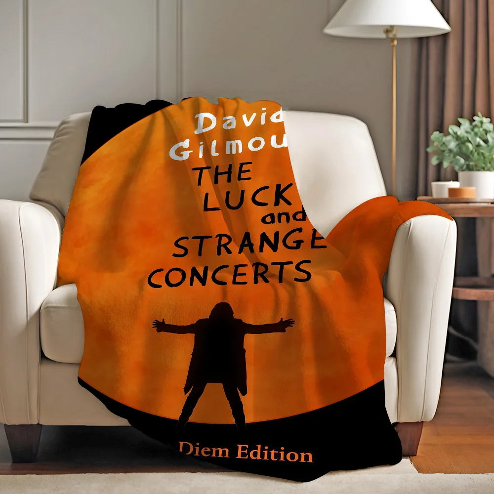 

Singer D-David G-Gilmour Blanket Warm And Soft Suitable For Bedroom Living Room Sofa Bed Office Travel Camping