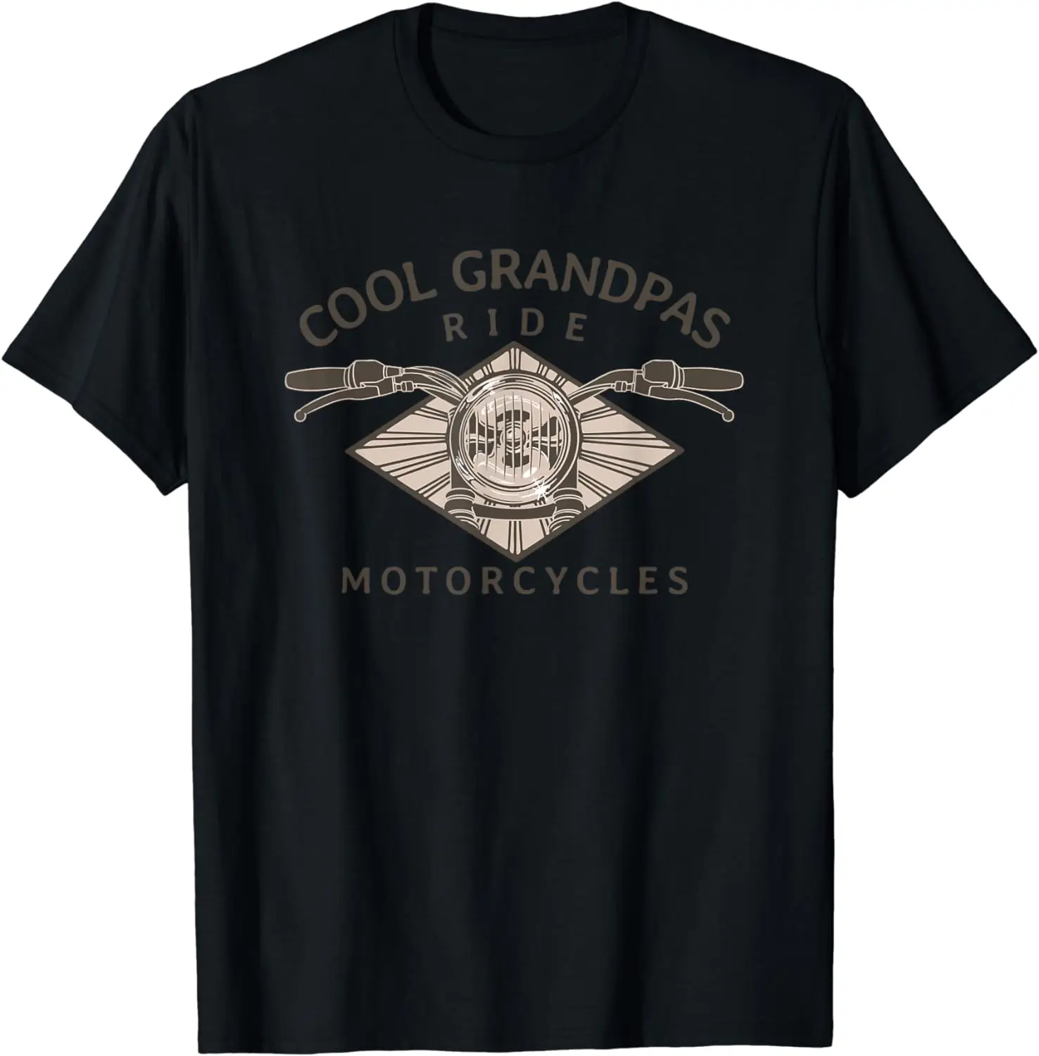 

Классные мотоциклы Grandpas Ride-Классическая футболка на День отца