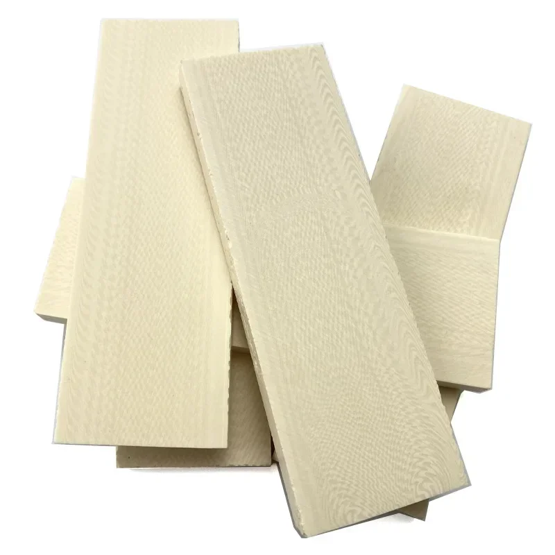 Imitation Ivory Knife Handle DIY  Material Patch Synthetic Ivory Resin Knife Handle Ivory Handle Material Knife Handle Patch