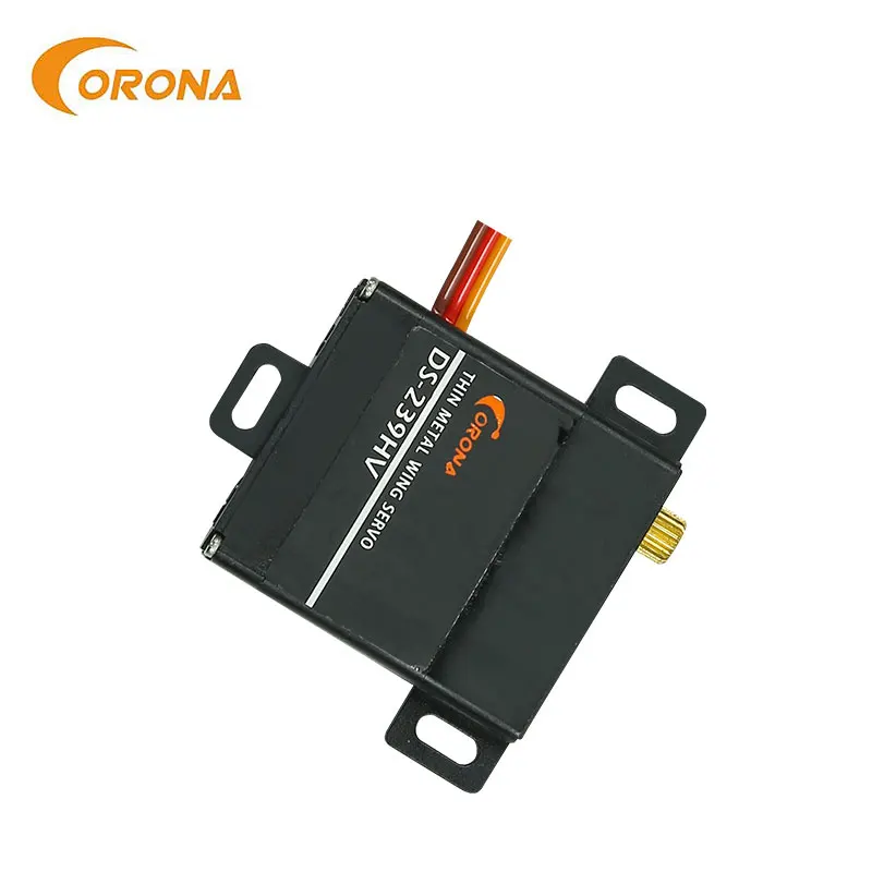 4PCS Corona DS239HV Digital Slim Wing Servo (Metallgetriebe) 4,6kg / 0,13s / 22g 6,0V/7,4V Ds-239hv Ds-239 – Detail 2