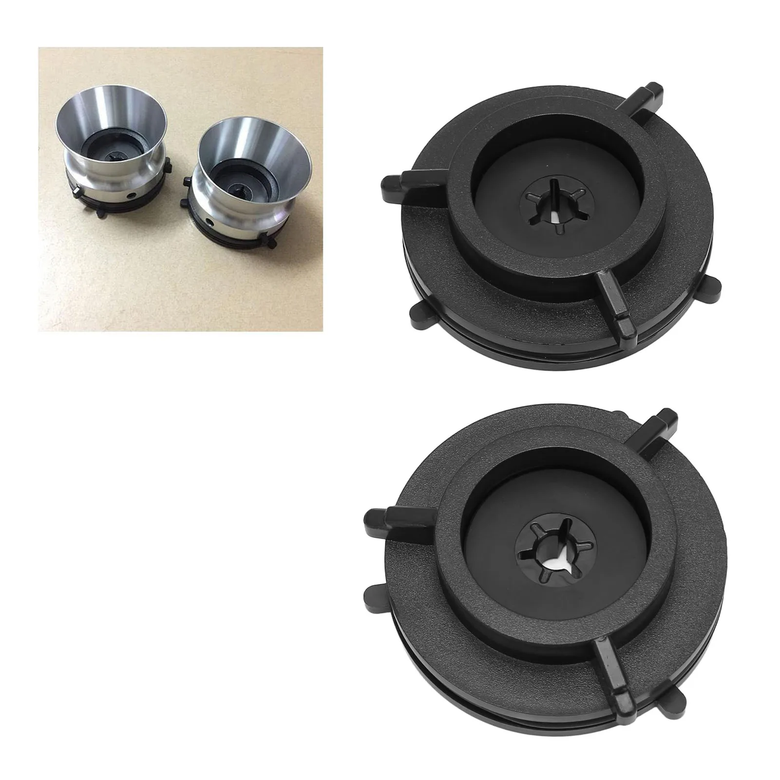 NAB Hub Adapters 10in Opener 1 Pair Strong Structure Lockable Easy Installation for Reel To Reel Tape Recorder for B67
