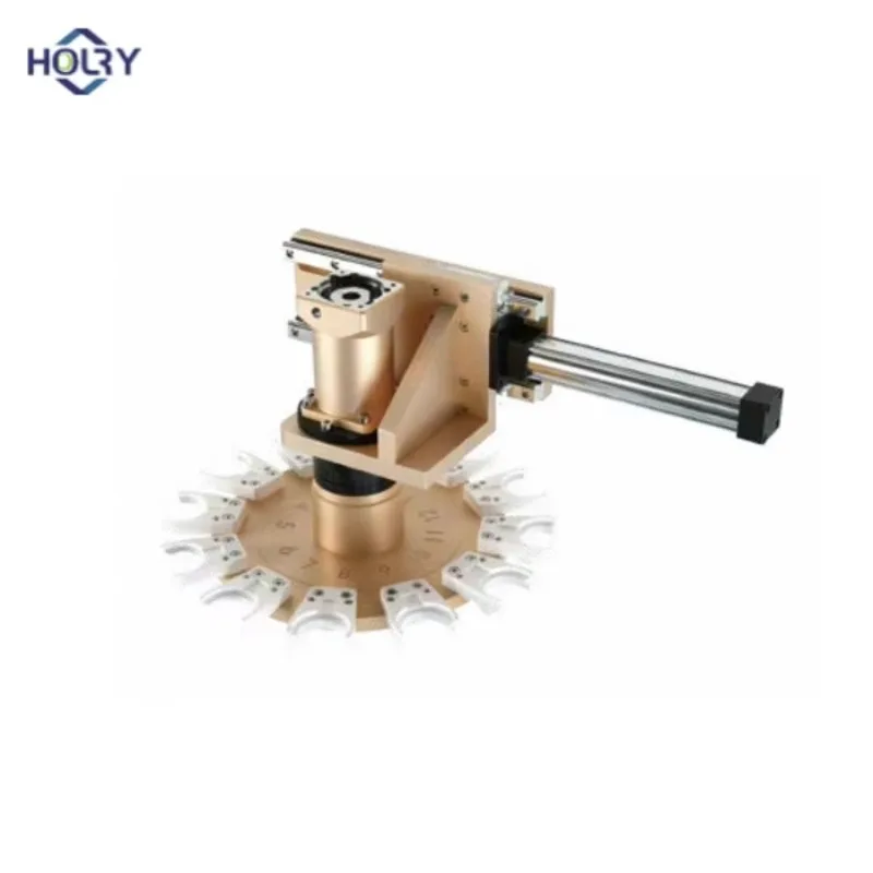 Rotary Tool Magazine Servo Driven Tool Magazine 4 6 8 10 12 16 20 24 Tool Handle For Woodworking Machinery Parts