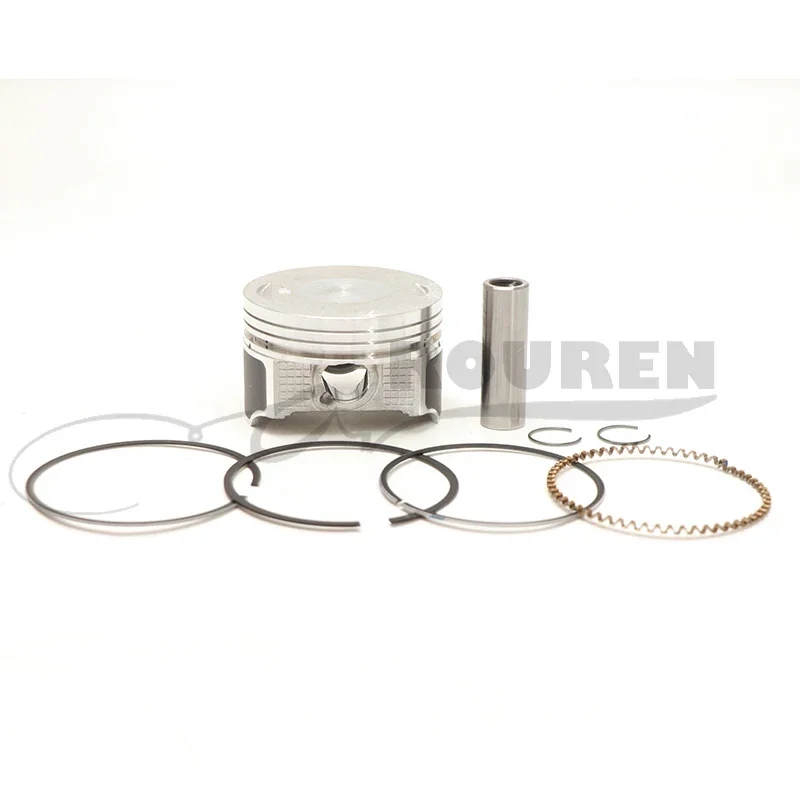 Motorcycle 65.5mm Piston 15mm Pin Ring Set for Zongshen Loncin 250cc CB250 Engine ATV Quad Bike HH-115 Go Kart Moto Accessories