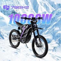 79BIKE Falcon Pro Electric Motorcycle Top Speed:90KM/H 10000W Mid-mounted Motor 72V35AH Battery Max Mileage:120KM