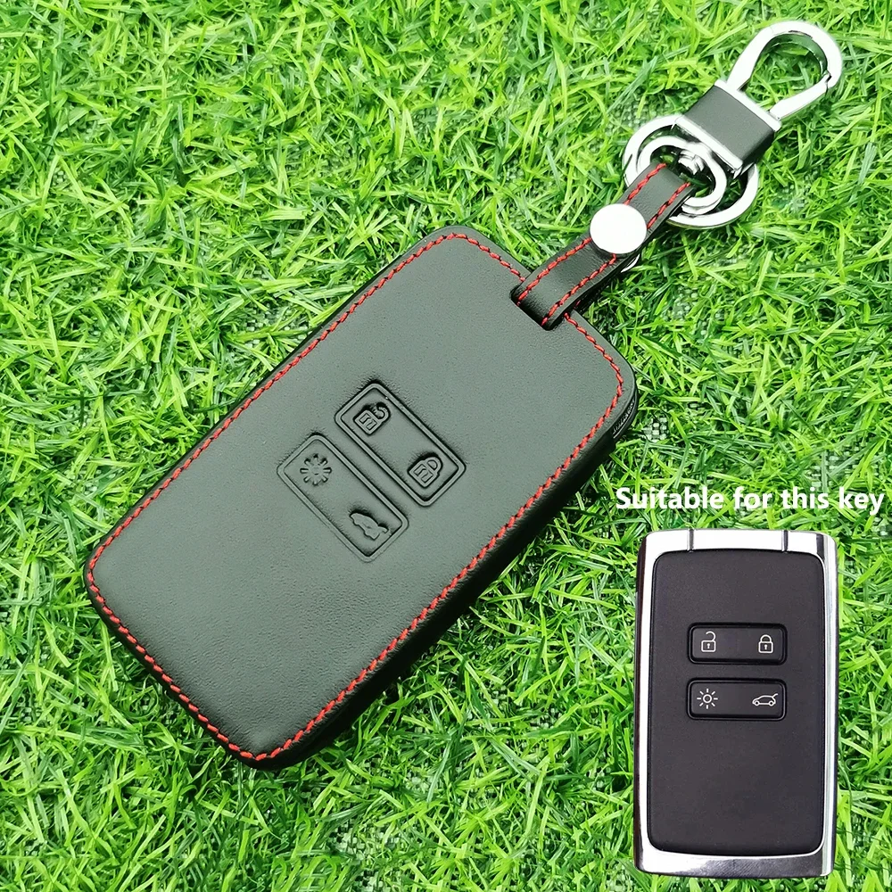 2024 New Car Smart Card Key Case Cover Shell Fob For Renault Koleos Kadjar Clio Megane Talisman Espace Zoe Scenic Dacia Sandero