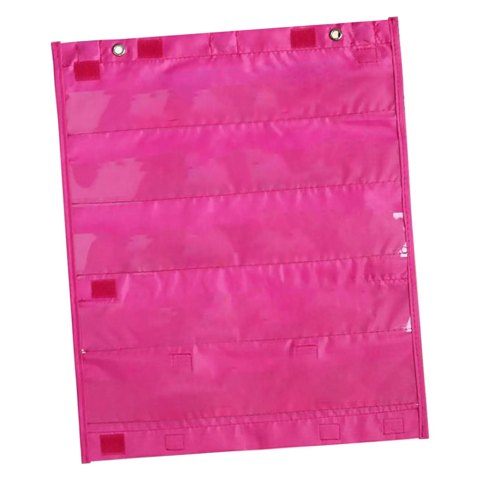 Hanging Pocket Chart Teacher Organizer Teaching Material Calendar Math Pocket Chart for Classroom Learning Demonstrations Office