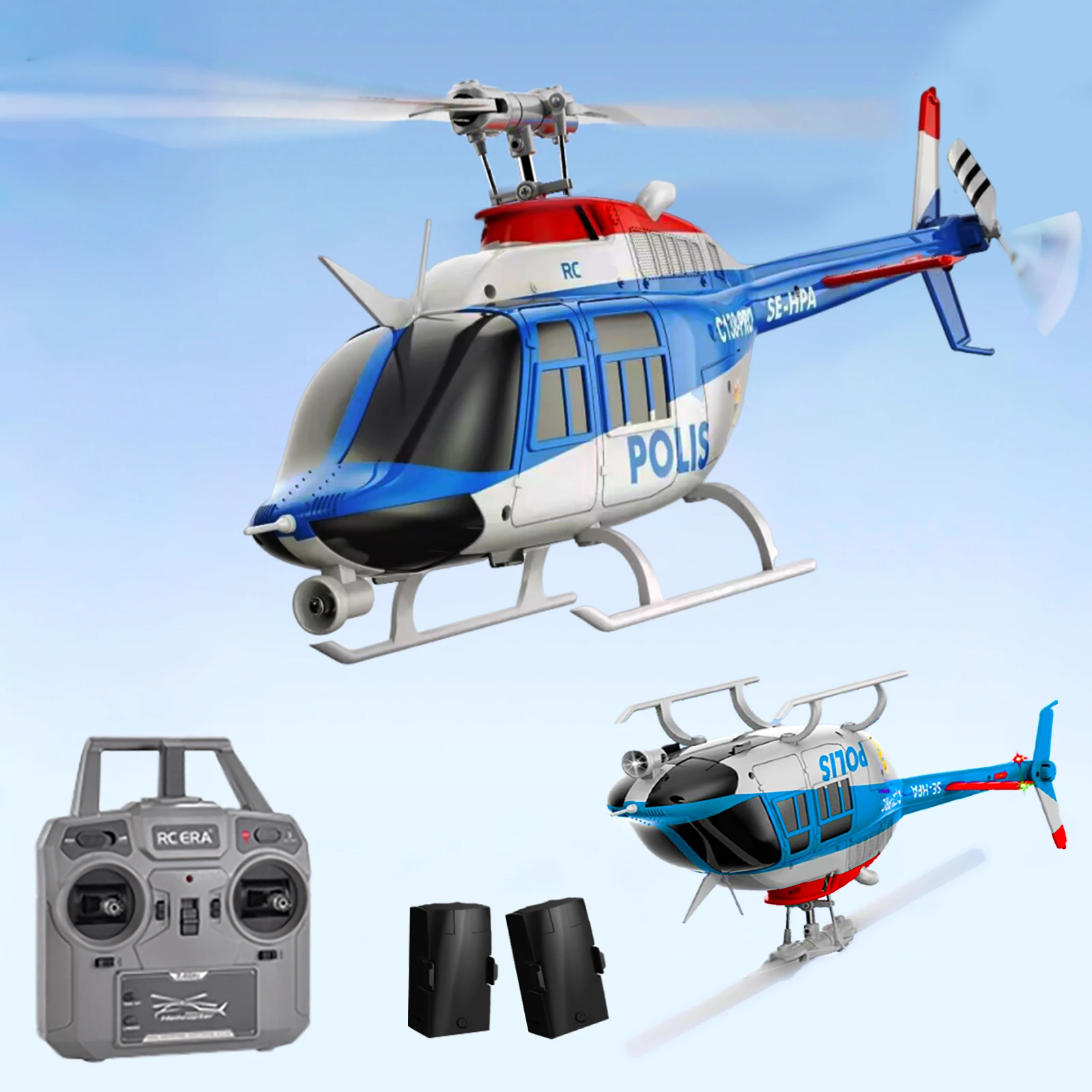 Ssccgym Hélicoptère télécommandé UH-1 315 mm pour adultes Expert 6CH C032 RC Hélicoptère Maintien de l'altitude Moteur sans balais/Positionnement du flux optique/Volée à l'envers 3D Rolling RTF Ssccgym Hélicoptère télécommandé UH-1 315 mm pour adultes Expert 6CH C032 RC Hélicoptère Maintien de l'altitude Moteur sans balais/Positionnement du flux optique/Volée à l'envers 3D Rolling RTF