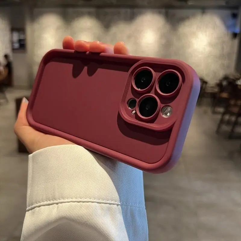 Modische Candy-Farbene Stoßfeste Handyhülle für iPhone 18 16 15 14 13 17 Pro Max Plus 18Pro 17Pro Stylische Verstärkte Weiche Schutzhülle – Detail 9