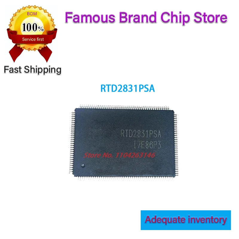 

1-10 шт. новый RTD2831 RTD2831PSA RTD2831PSZ TQFP-156