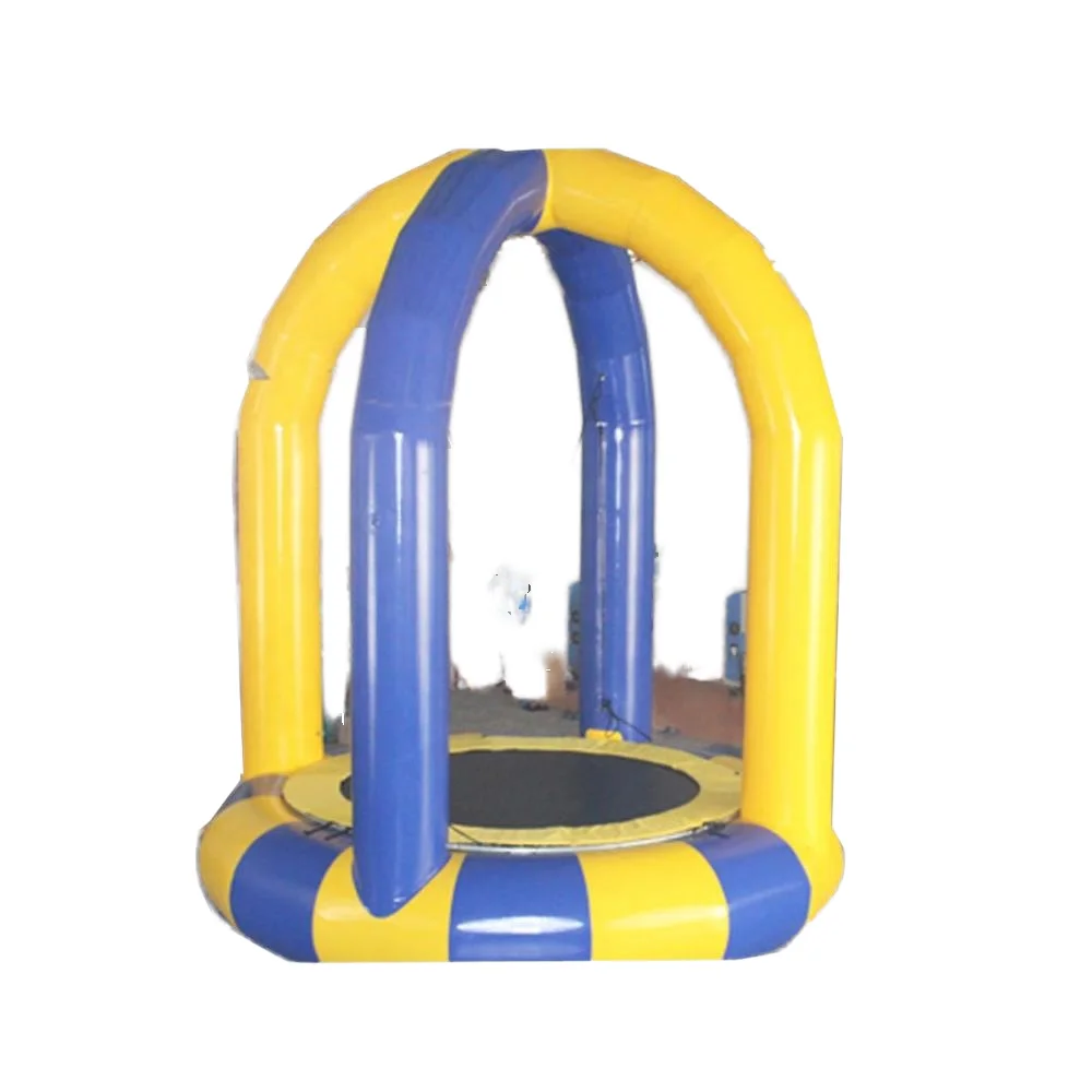 

4m Tall PVC Single Inflatable Bungee Trampoline with Blower & Repair Kits, Amusement Jump Equipment