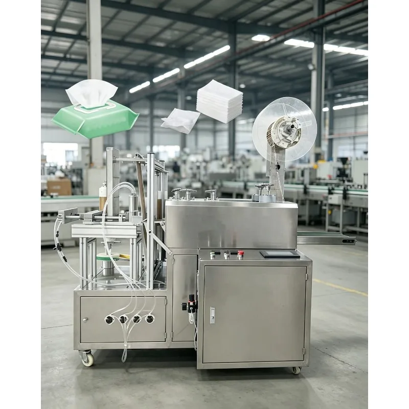 Fully Automatic Wet Tissue Baby Multi Packaging Equipment Wet Wipes Making Machine Wet Tissue Production Line