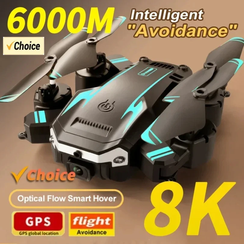 

G6 Pro GPS Professional Drone 8K HD Dual-Camera Aerial Photography Omnidirectional Obstacle Avoidance Quadrotor RC Distance 5KM