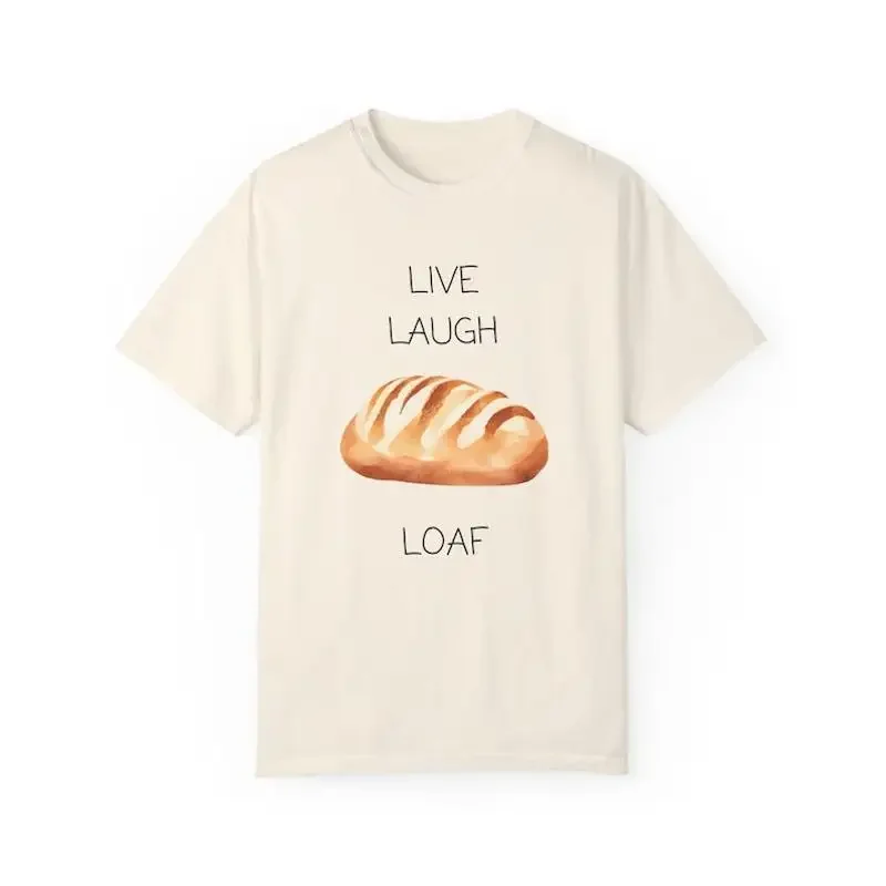 With Bread Cotton T Shirt Men'S And Women'S Shirts All Size S 5Xl