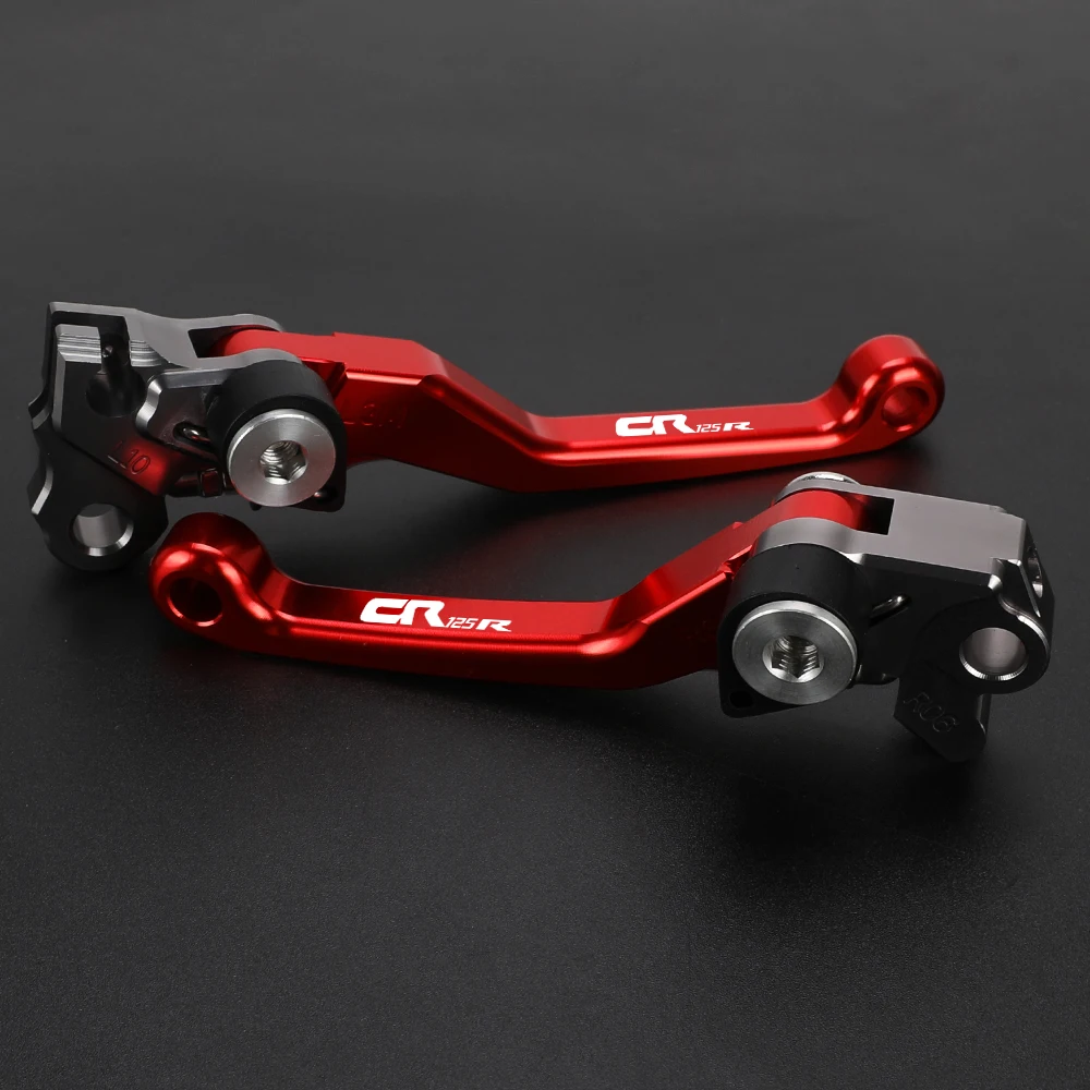 CR125 R 1992 1993 1994 1995-2007 Motorcycle Accessories Pivot Brake Clutch Levers Dirt Pit Bike Handle For HONDA CR125R CR 125R - view 3