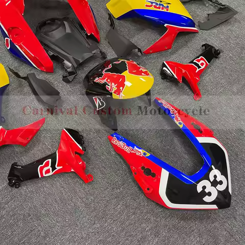 Suitable for Honda CBR1000RR 2017-2019 Motorcycle High quality ABS injection molded bull pattern cowling kit full Fairing kit