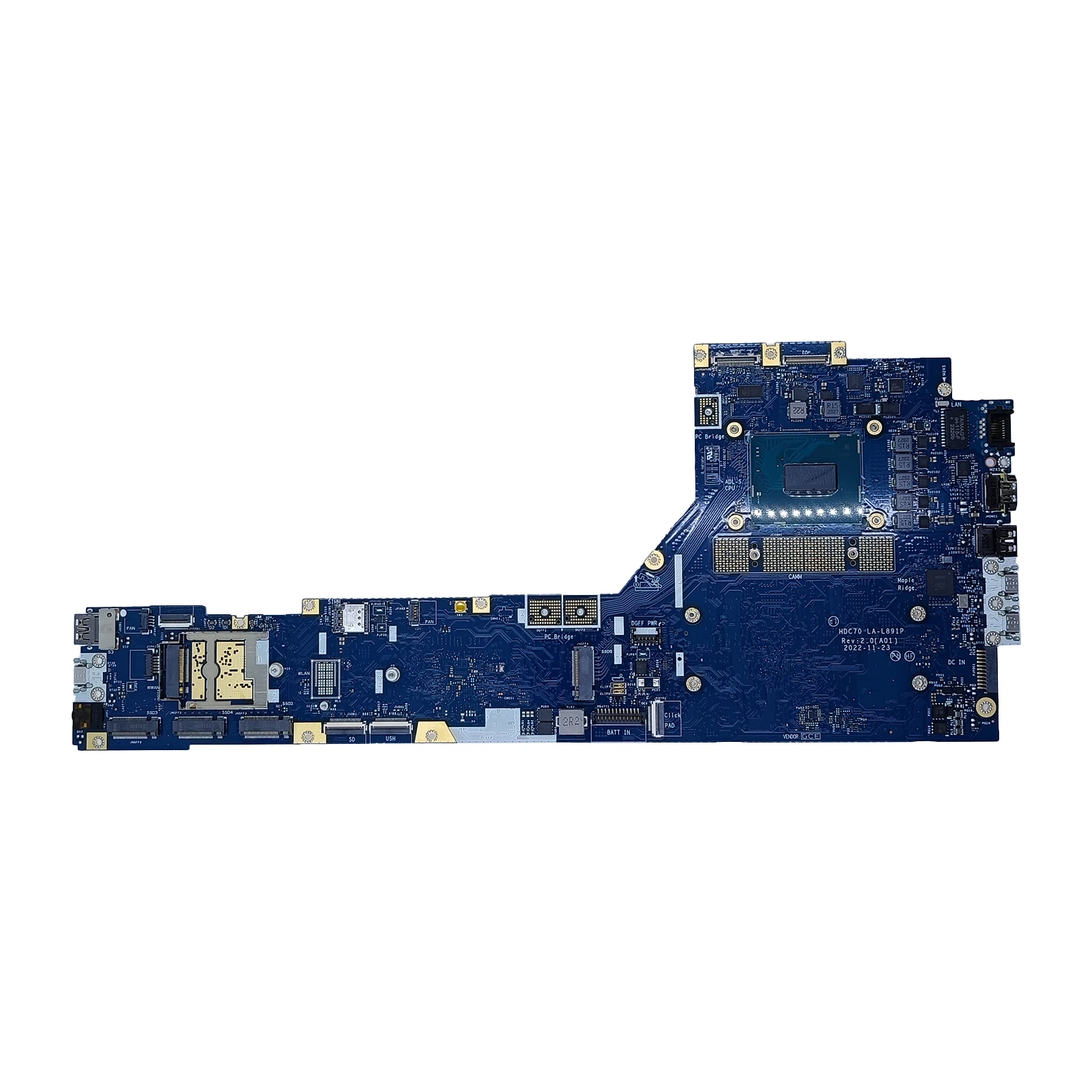 LA-L891P Per Dell Precision 7770 Scheda Madre Del Computer Portatile SRLGH i5-12600HX i7-12850HX Scheda Madre 0T7XP9 0P6D4T