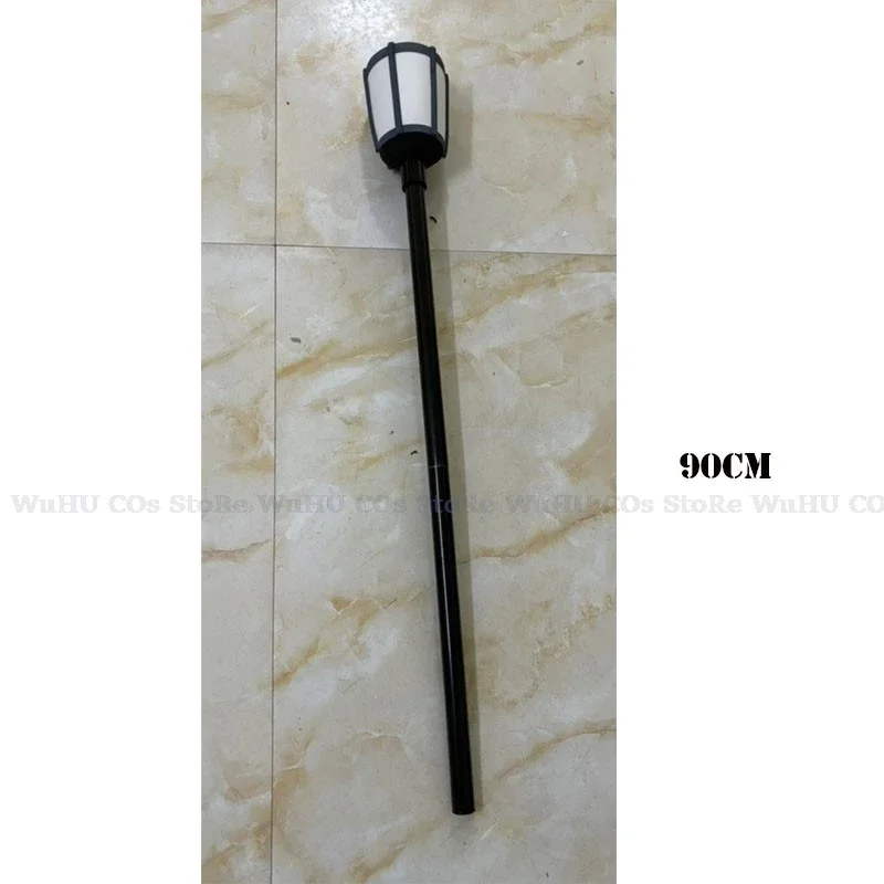 Delicious In Dungeon Falin Touden Cosplay Falin Prop Falin Staff Black Stick 90cm Kobiety Mężczyźni Halloween Cosplay Prop