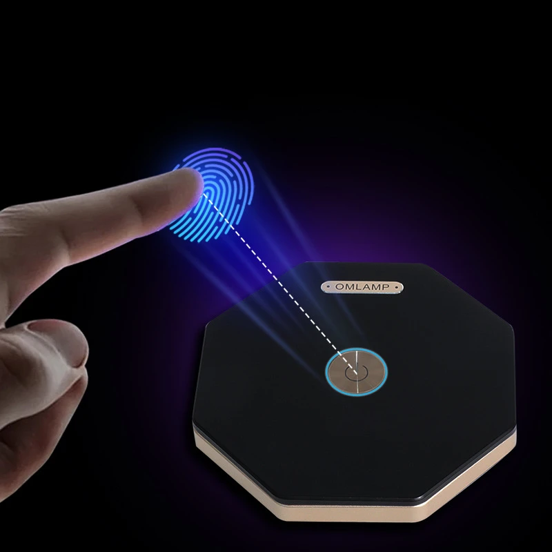 Folding New Creative Light Intelligent Touch Handheld Night Light Portable Wooden Personalized Gift Small Table Lamp