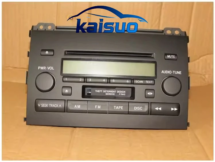 For Toyota Land Cruiser Prado CD player, old model Land Cruiser CD player, CD player audio host