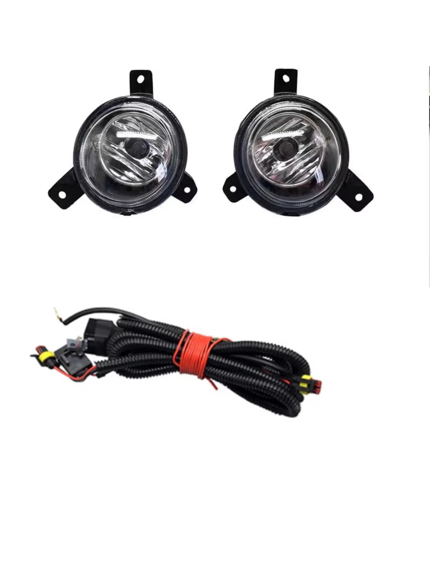 1 pair Front fog lights, Low-profile installation of front fog lights FOR Chinese Brilliance V3 NEW V5 NEW H530 2014 2015 2016