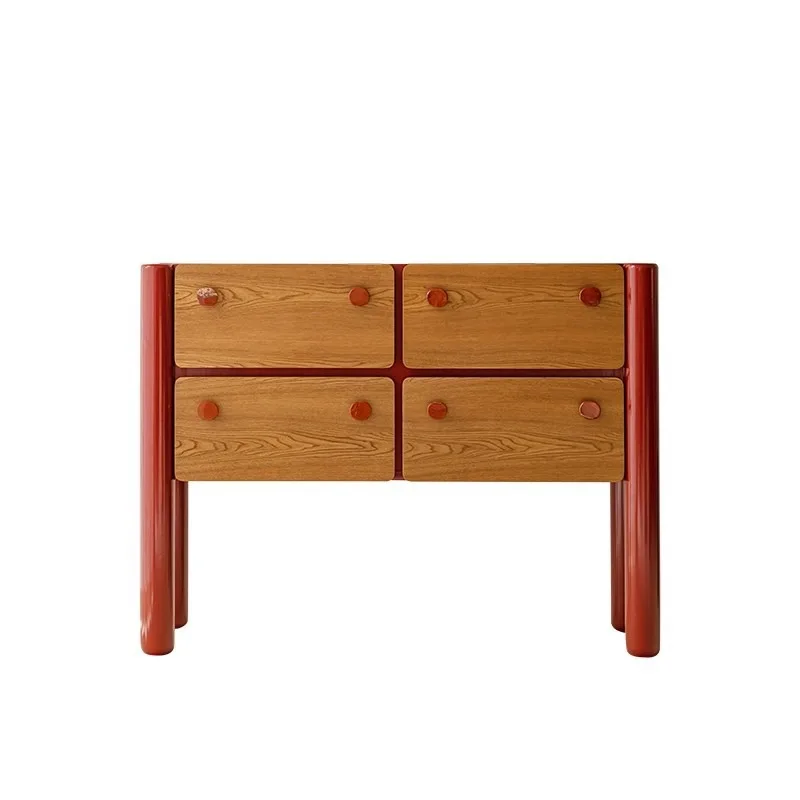 

entrance dining side storage cabinet color matching large capacity decorative cabinet living room bedroom bedside cabinet