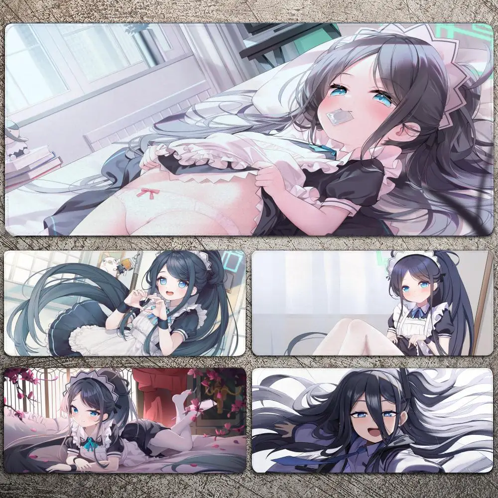 

Tendou Arisu Blue Archive Anime Sexy Girl Mousepad Large Gaming Mouse Pad LockEdge Thickened Computer Keyboard Table Desk Mat