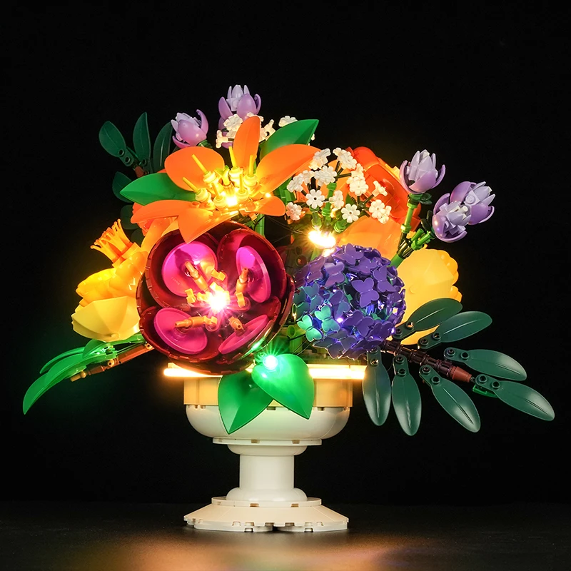 ชุดไฟ LED DIY ขั้นสูงสำหรับเลโก้ 10345 (เฉพาะไฟ LED โดยไม่มีบล็อกรุ่น) ประสิทธิภาพสูง