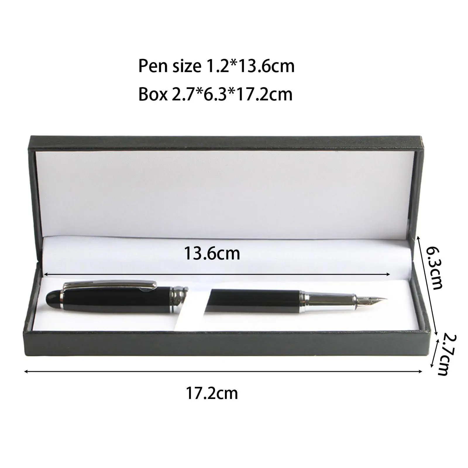 Füll federhalter Vatertag geschenk mit Box, glattes Schreiben 0,5mm Kalligraphie stift, Lehrer tag geschenk für Anfänger Geschäfts geschenk