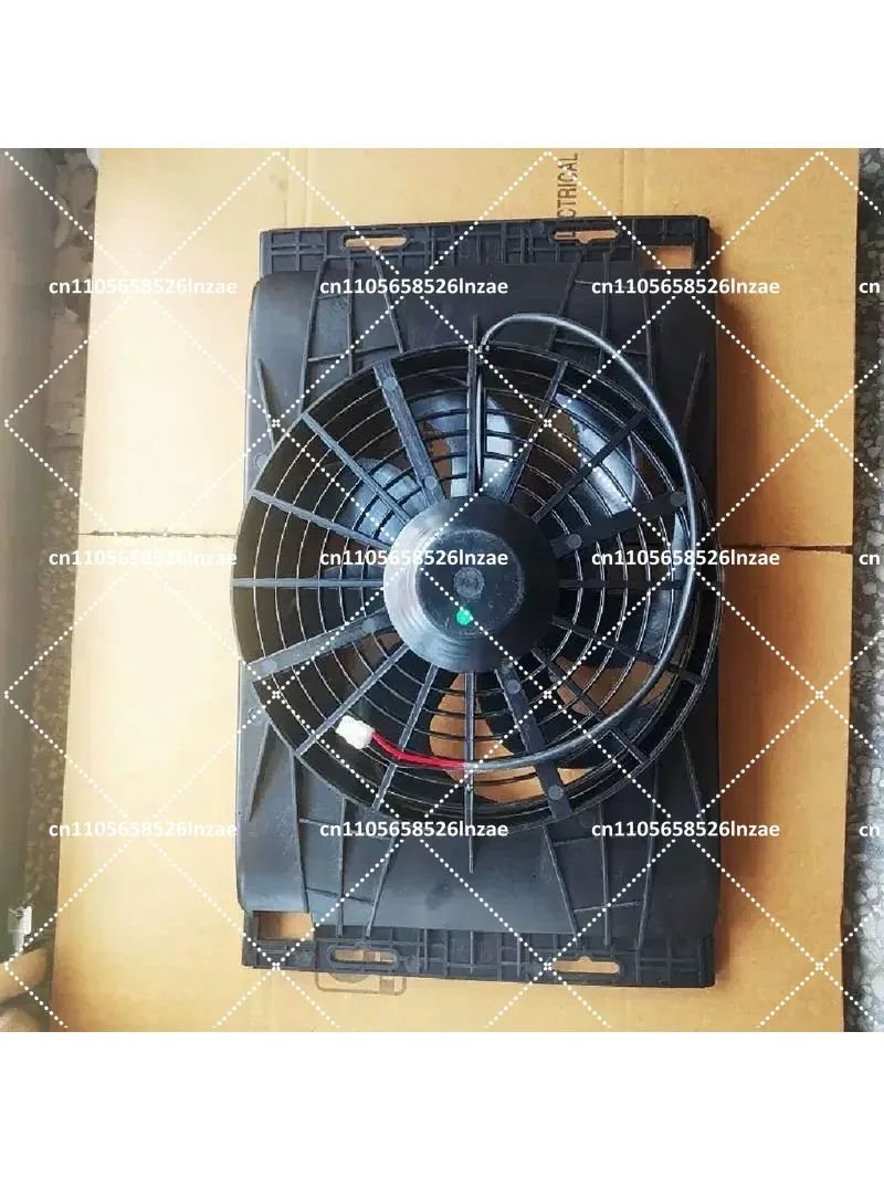 24V Heavy Duty Roof Fan for Truck Parking AC Condenser Cooling Ventilation