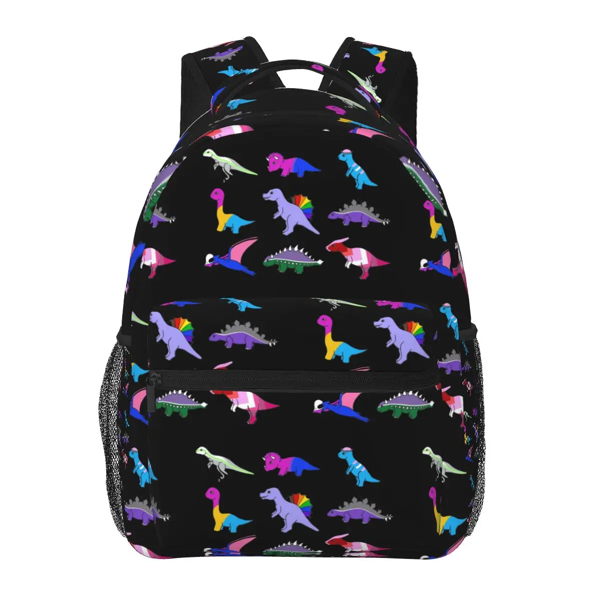 

Pride Dinosaurs Backpacks Boys Girls Bookbag Children School Bags Cartoon Travel Rucksack Shoulder Bag Large Capacity