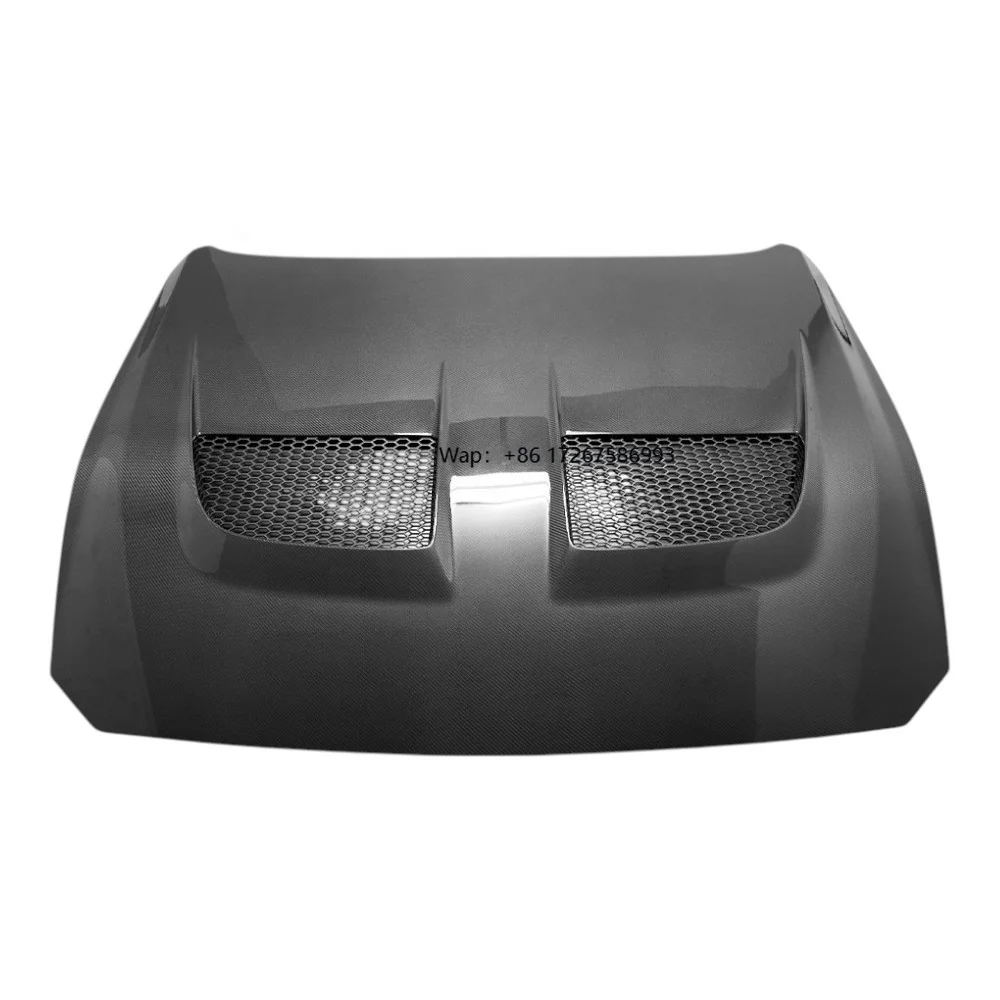 

2024 GTD Style Modified Carbon Fiber Fibre Front Engine Bonnet Hood Vent for Mustang 2024