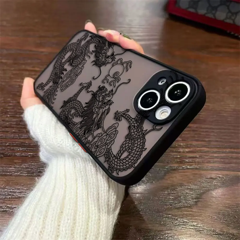 Moda Drago Caricatura Cassa Del Telefono Per VIVO Y02S Y03 Y04 Y15S Y19S Y20 Y21 Y22S Y29 Y35 Y36 Y39 Y50 Y51 Y70 Y72 Y78 Y100 Caso