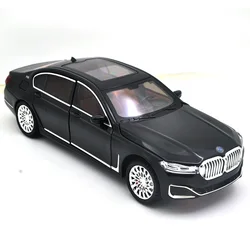 1/32 suitable for BMW 7 Series 760li die-casting metal alloy model car sound and light pull-back series children's toy gifts