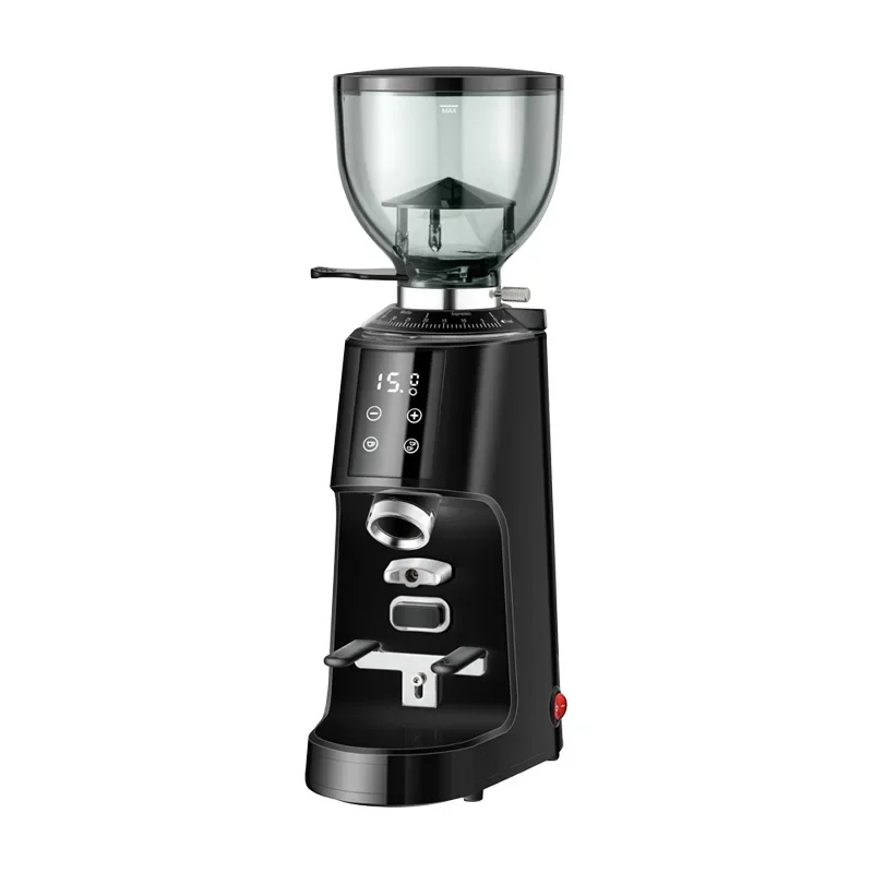 2024 New Arrival Comercial Electric Coffee Grinder Stainless Steel ABS Espresso Blade Coffee Grinder Machine