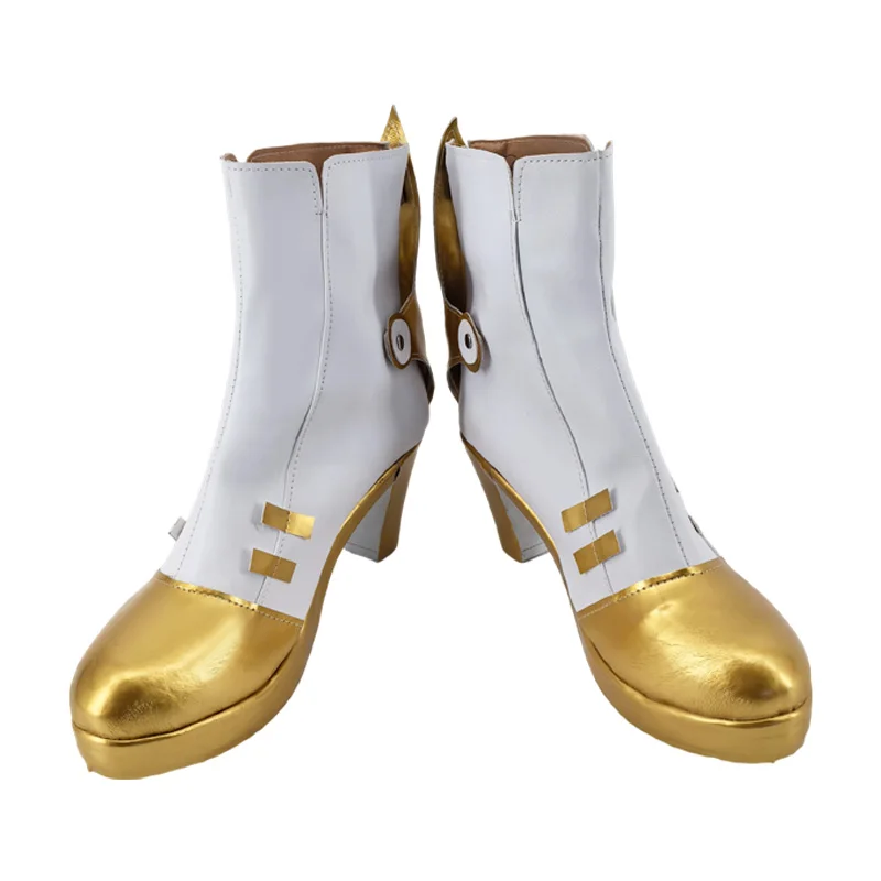 Ineffa Laarzen Spel Genshin Impact Ineffa Cosplay Schoenen Vrouwen Mechanische Meisje Halloween Rollenspel Schoenen
