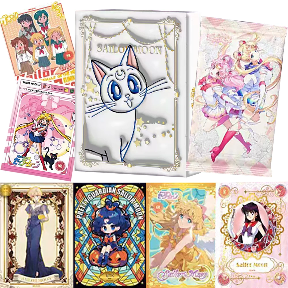 

Anime Sailor Moon Love and Justice Magical Girl Collection Cards Tsukino Usagi Retro Sweetheart Exquisite Character Cards Gifts