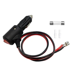 Pulsante interruttore On-Off portatile 12V per cavo di prolunga per caricabatteria da auto cavo di presa per accendisigari per auto connettore maschio