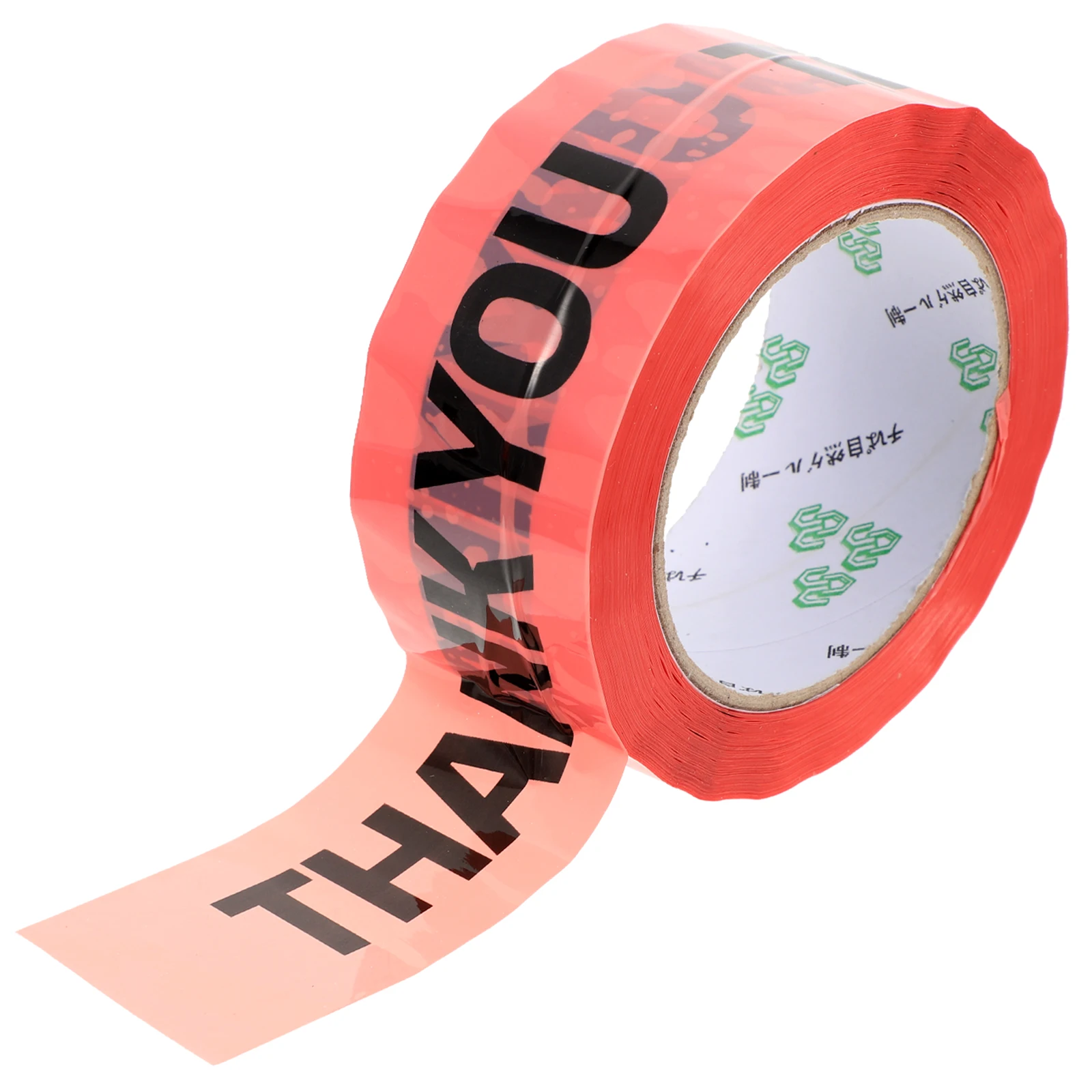 

Pink Sealing THANKYOU Design Decorative Duct Tape for Gifts Packaging Office Supplies Self Adhesive Wrapping Tape